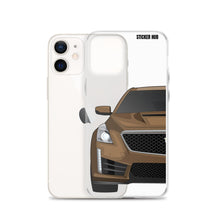 Load image into Gallery viewer, Bronze Sand Cadillac CTS-V - iPhone Case