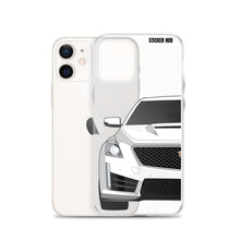 Load image into Gallery viewer, White Cadillac CTS-V - iPhone Case