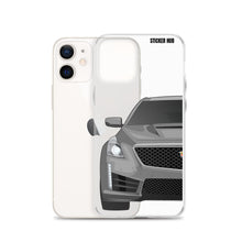 Load image into Gallery viewer, Silver Cadillac CTS-V - iPhone Case