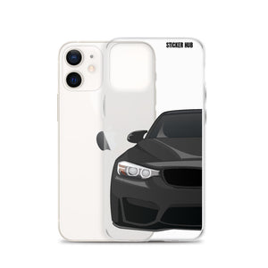 Black BMW F80 - iPhone Case