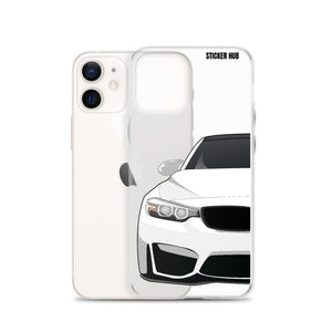 White BMW F80 - iPhone Case