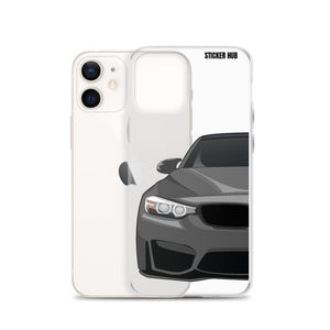 Gray BMW F80 - iPhone Case