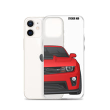 Load image into Gallery viewer, Victory Red 5th Gen Camaro ZL1 - iPhone Case