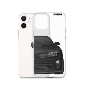 Black 5th Gen Camaro ZL1 - iPhone Case