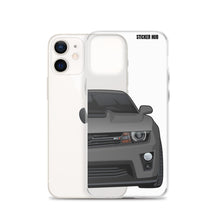 Load image into Gallery viewer, Ashen Grey 5th Gen Camaro ZL1 - iPhone Case