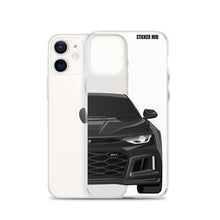 Load image into Gallery viewer, Black 6th Gen Camaro ZL1 - iPhone Case