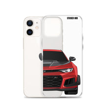 Load image into Gallery viewer, Red Hot 6th Gen Camaro ZL1 1LE - iPhone Case