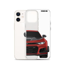 Load image into Gallery viewer, Garnet Red 6th Gen Camaro ZL1 1LE - iPhone Case