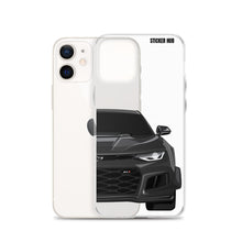 Load image into Gallery viewer, Black 6th Gen Camaro ZL1 1LE - iPhone Case