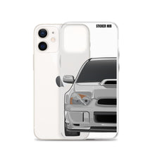 Load image into Gallery viewer, Silver 03-05 Subaru WRX STI - iPhone Case