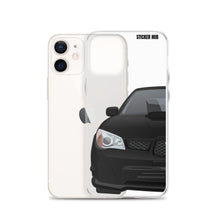 Load image into Gallery viewer, Black 06-07 Subaru WRX STI - iPhone Case