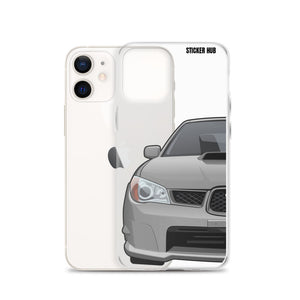 Crystal Grey 06-07 Subaru WRX STI - iPhone Case