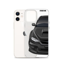 Load image into Gallery viewer, Black 09-14 Subaru WRX STI - iPhone Case