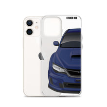 Load image into Gallery viewer, Plasma Blue 09-14 Subaru WRX STI - iPhone Case