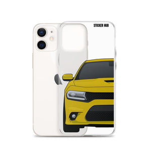 Yellow 15-21 Charger - iPhone Case