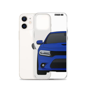 Blue 15-21 Charger - iPhone Case