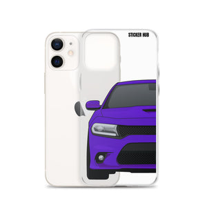 Purple 15-21 Charger - iPhone Case