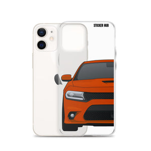 Orange 15-21 Charger - iPhone Case