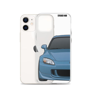 Suzuka Blue Honda S2000 - iPhone Case