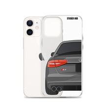 Load image into Gallery viewer, Monsoon Gray B8.5 Audi S4 - iPhone Case