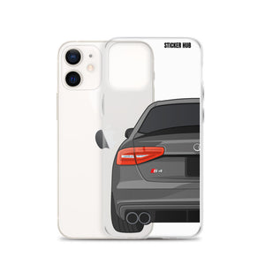 Monsoon Gray B8.5 Audi S4 - iPhone Case