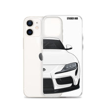 Load image into Gallery viewer, White MKV Toyota Supra - iPhone Case