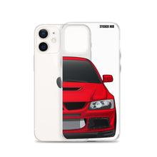 Load image into Gallery viewer, Red Mitsubishi Evo - iPhone Case