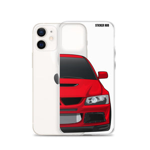 Red Mitsubishi Evo - iPhone Case