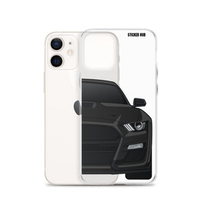 Black 20+ Mustang GT500 - iPhone Case