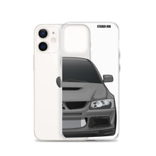 Load image into Gallery viewer, Gray Mitsubishi Evo - iPhone Case