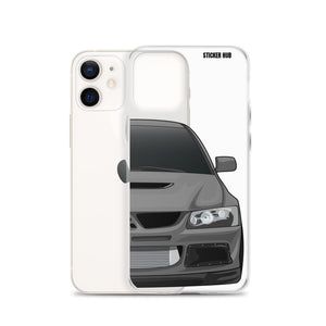 Gray Mitsubishi Evo - iPhone Case