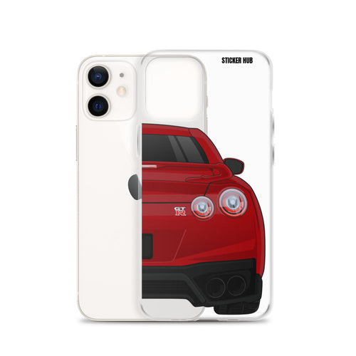 Regal Red R35 Nissan GTR - iPhone Case