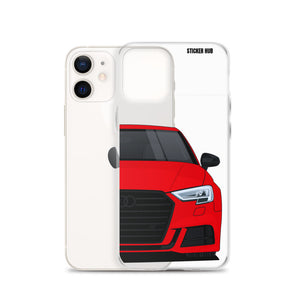 Tango Red B9 Audi S3 - iPhone Case