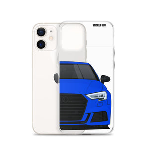 Ara Blue B9 Audi S3 - iPhone Case