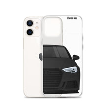 Load image into Gallery viewer, Black B9 Audi S3 - iPhone Case