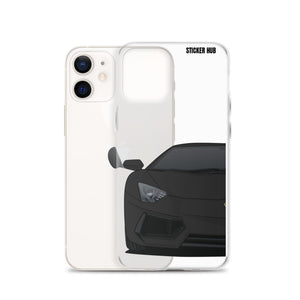 Black Lamborghini Aventadoor - iPhone Case