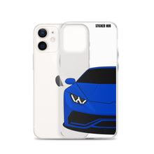 Load image into Gallery viewer, Dark Blue Lamborghini Huracan - iPhone Case