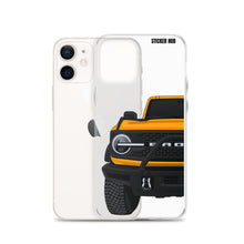 Load image into Gallery viewer, Cyber Orange Ford Bronco &quot;First Edition&quot; - iPhone Case