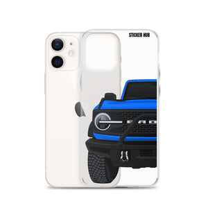 Blue Ford Bronco "First Edition" - iPhone Case