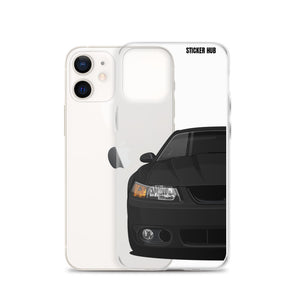 Black 03-04 Mustang SVT Cobra - iPhone Case