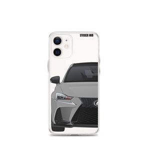 Silver Lexus IS300 - iPhone Case