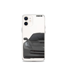 Load image into Gallery viewer, Gray C7 Corvette Stingray - iPhone Case