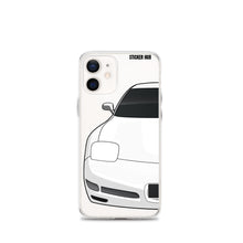 Load image into Gallery viewer, White C5 Corvette Z06 - iPhone Case