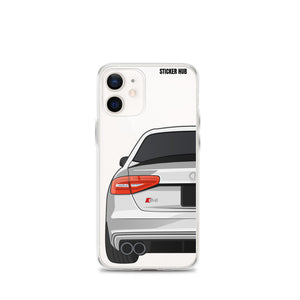 Silver B8.5 Audi S4 - iPhone Case