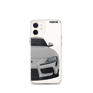 Silver MKV Toyota Supra - iPhone Case