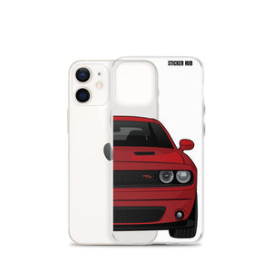 Dark Red Challenger R/T - iPhone Case