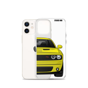 Yellow Challenger R/T - iPhone Case