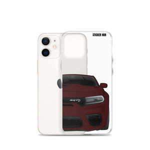 Octane Red Charger Hellcat (Widebody) - iPhone Case