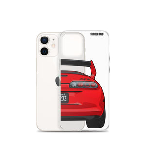 Red Toyota Supra - iPhone Case