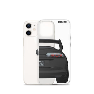 Black Toyota Supra - iPhone Case